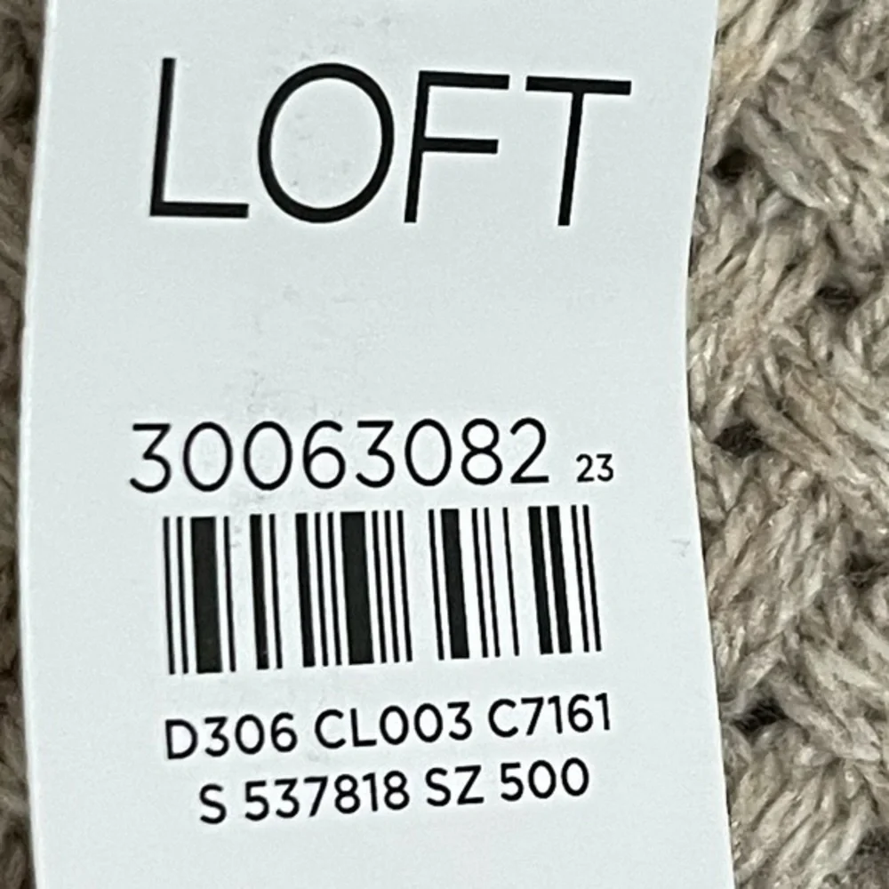 🎁 NWT! LOFT Knit Long Sleeve Sweater Top Shirt - Picture 8 of 9